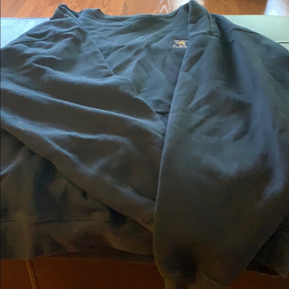 Dark blue crew neck